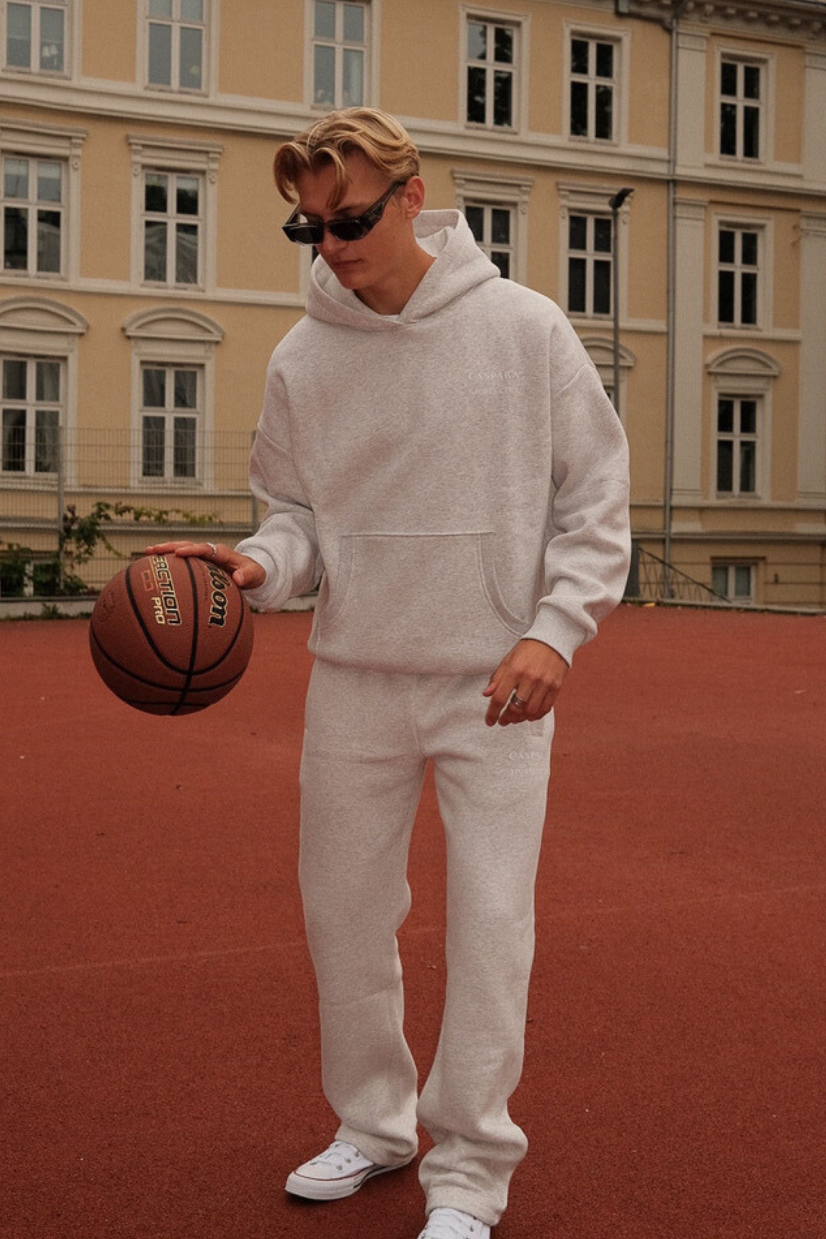LIMITED EDITION︱M. Sports Club SL Pants - Grey Melange